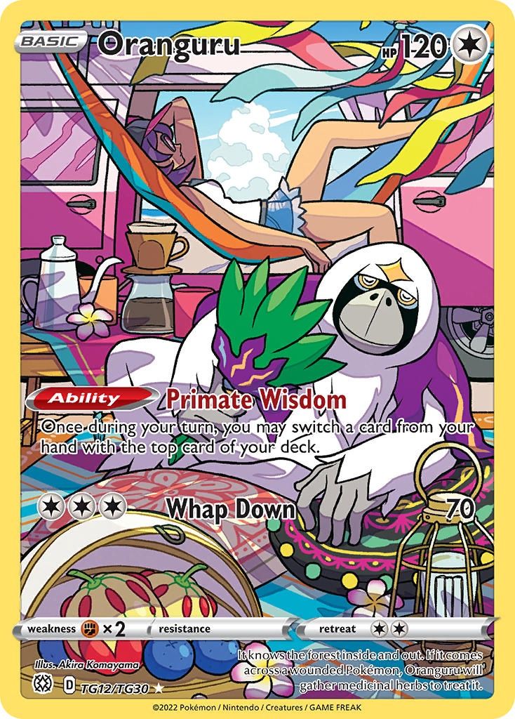 Oranguru - Holo Rare - Brilliant Stars - TG12, Rarity: Holo Rare