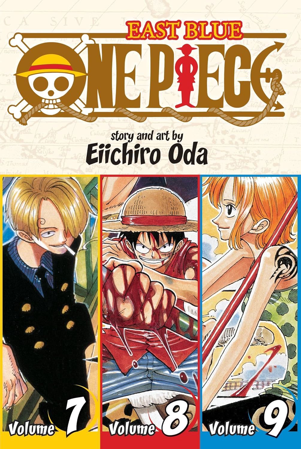 ONE PIECE OMNIBUS 03 VOLUMES 7-8-9