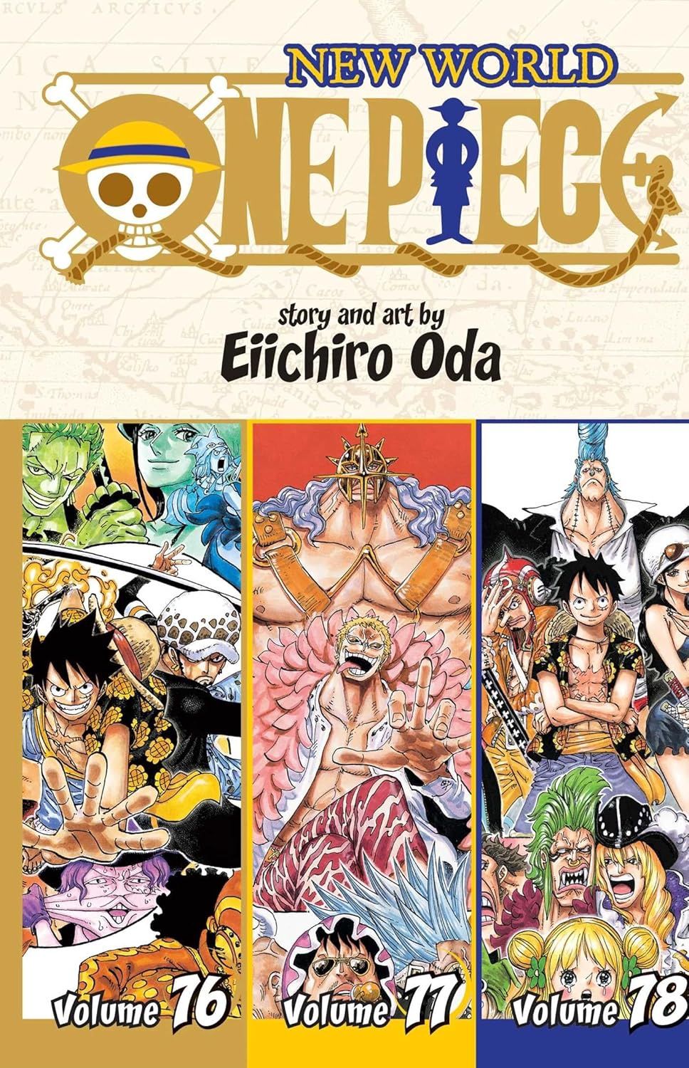 ONE PIECE OMNIBUS 26 VOLUMES 76-77-78
