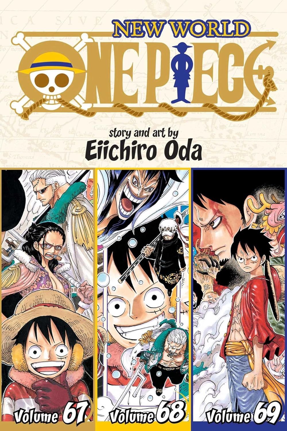 ONE PIECE OMNIBUS 23 VOLUMES 67-68-69