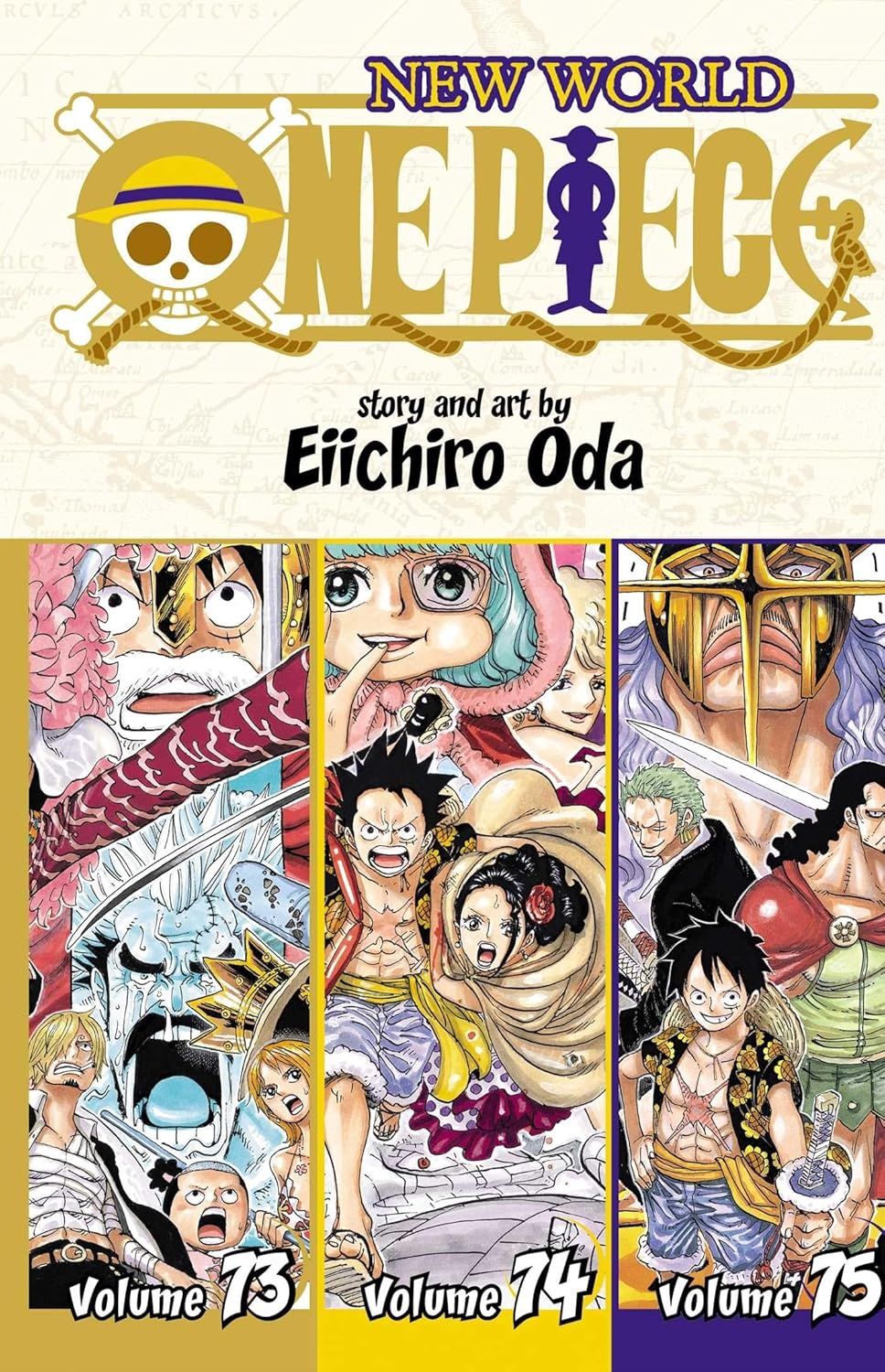 ONE PIECE OMNIBUS 25 VOLUMES 73-74-75