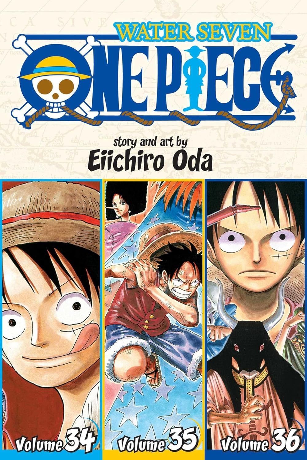 ONE PIECE OMNIBUS 12 VOLUMES 34-35-36