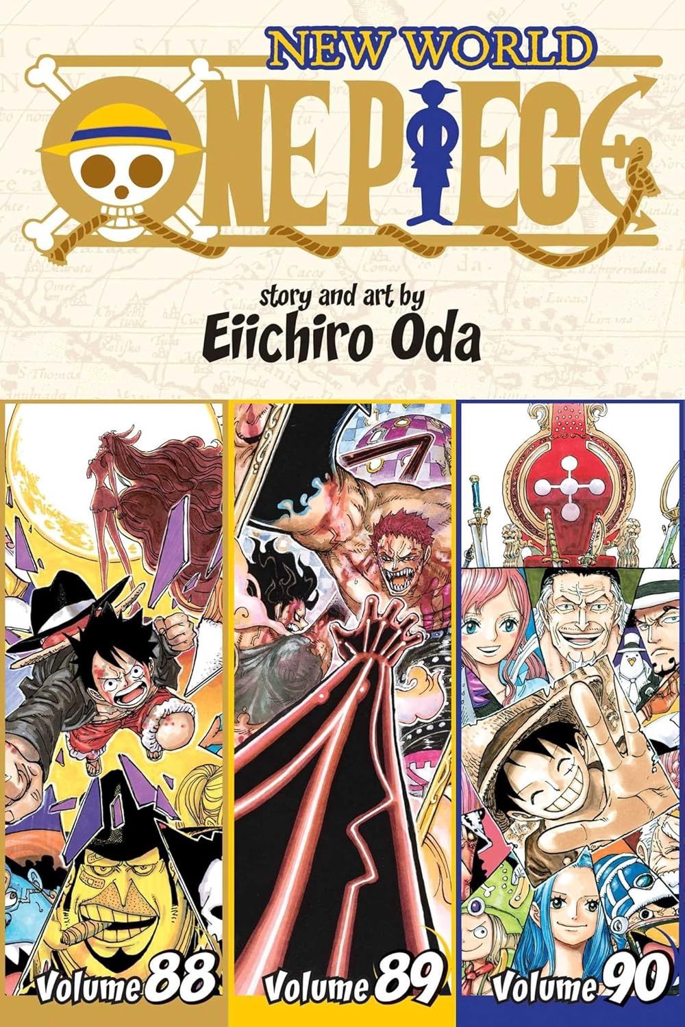 ONE PIECE OMNIBUS 30 VOLUMES 88-89-90