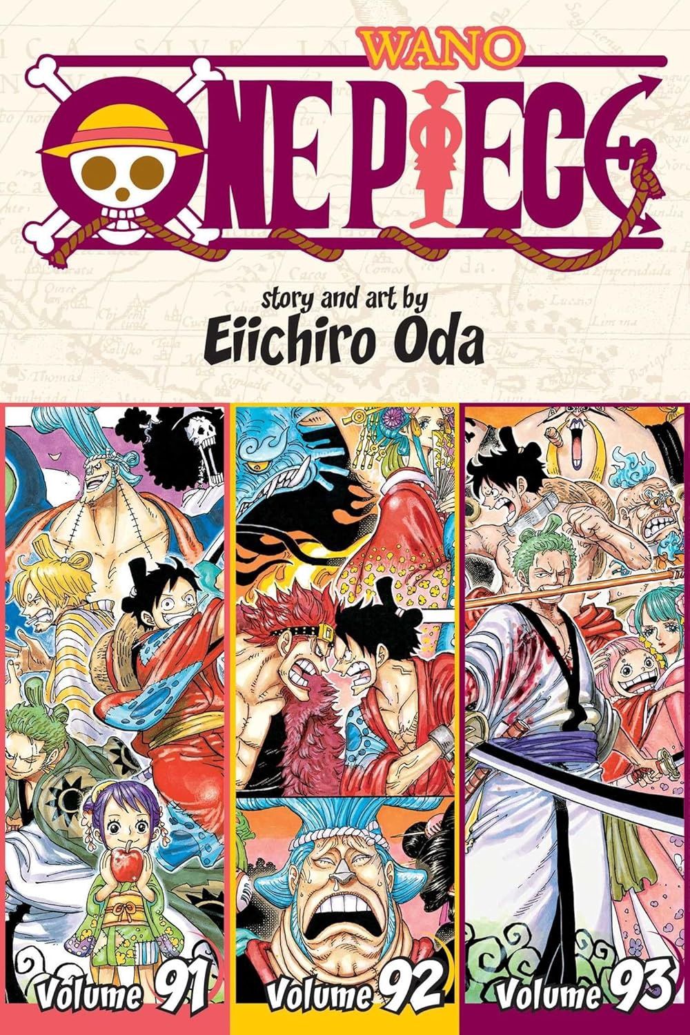 ONE PIECE OMNIBUS 31 VOLUMES 91-92-93