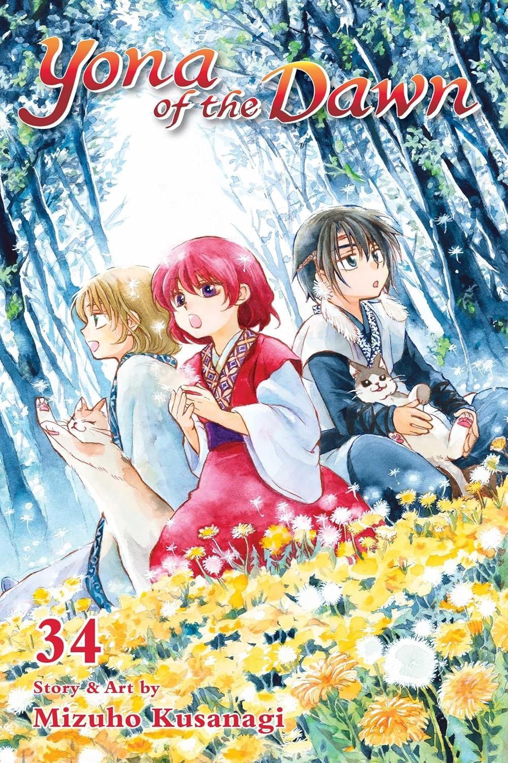 YONA OF THE DAWN, VOL. 34