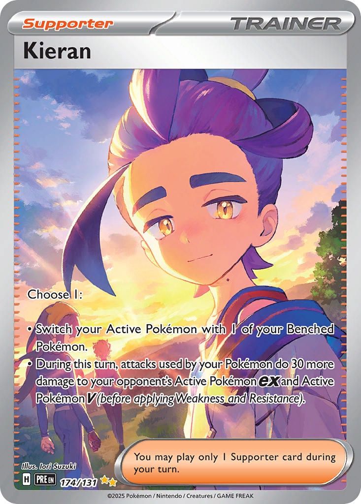 Kieran - Special Illustration Rare - Prismatic Evolutions - 174