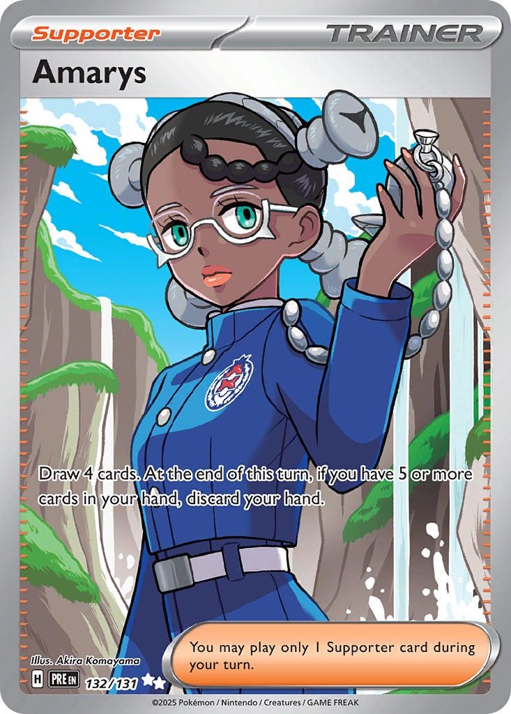 Amarys - Ultra Rare - Prismatic Evolutions - 132