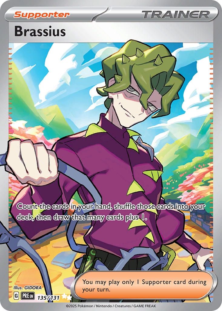 Brassius - Ultra Rare - Prismatic Evolutions - 135