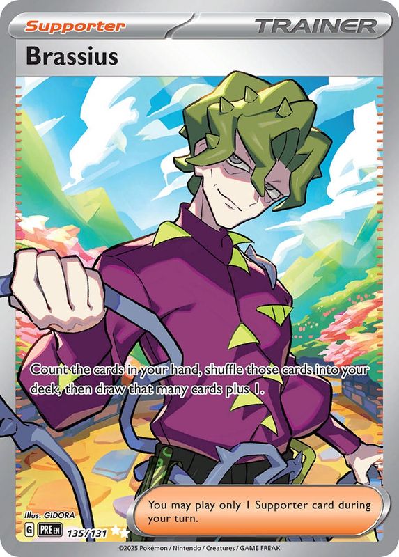Brassius - Ultra Rare - Prismatic Evolutions - 135