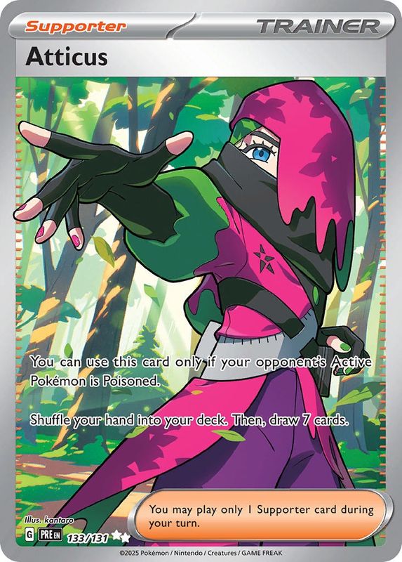 Atticus - Ultra Rare - Prismatic Evolutions - 133
