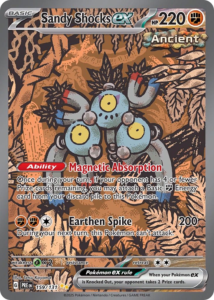 Sandy Shocks ex - Special Illustration Rare - Prismatic Evolutions - 159