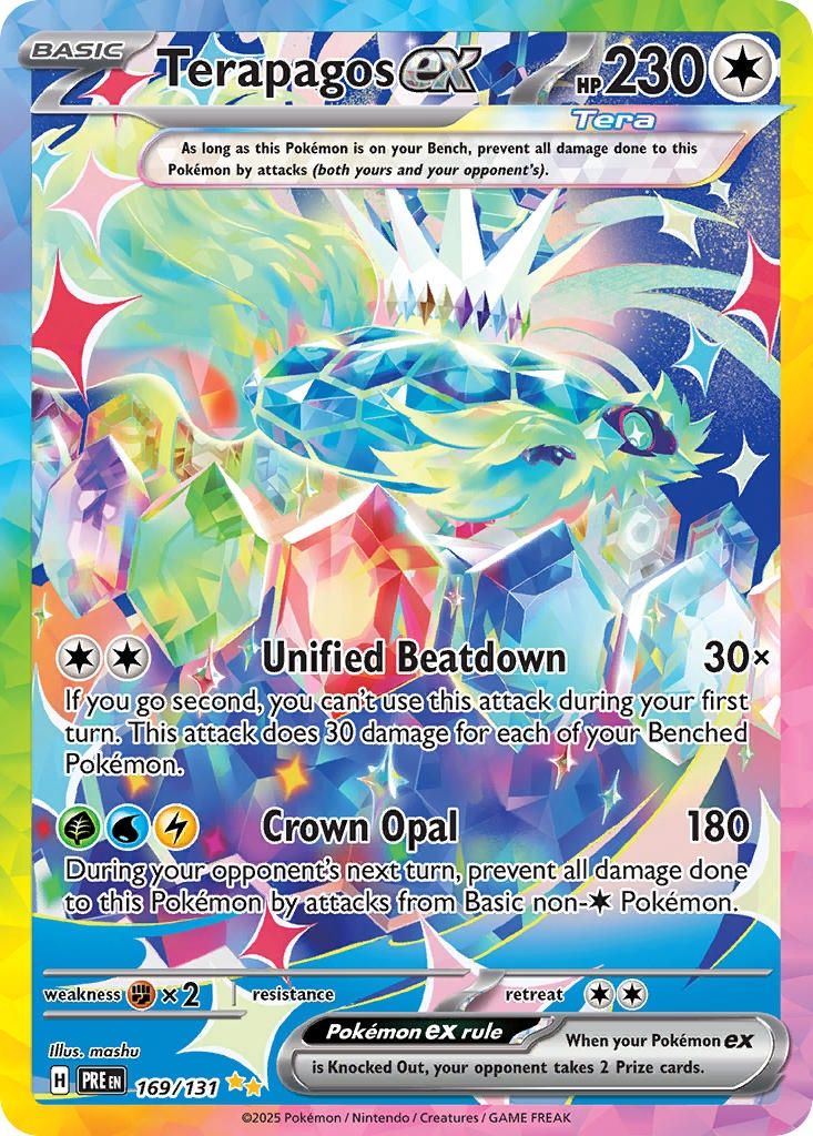 Terapagos ex - Special Illustration Rare - Prismatic Evolutions - 169