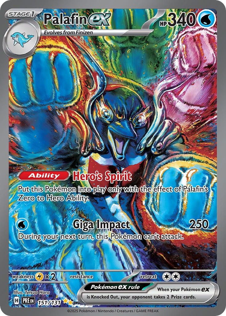 Palafin ex - Special Illustration Rare - Prismatic Evolutions - 151