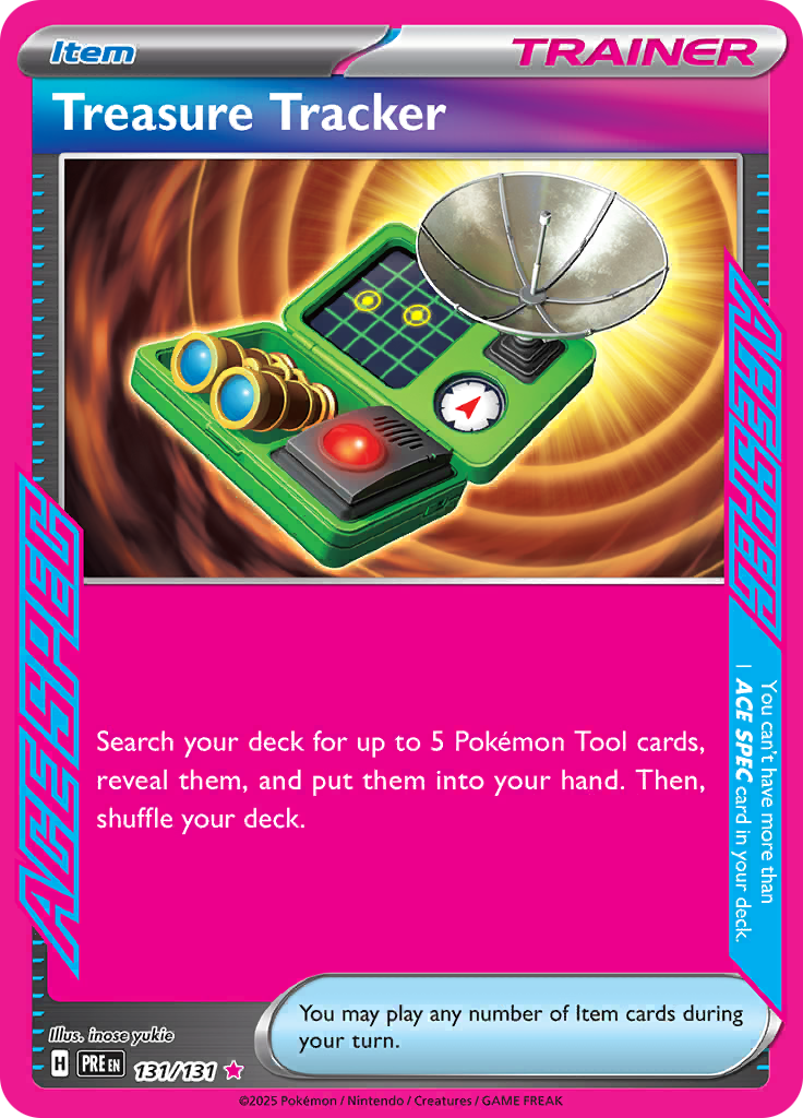 Treasure Tracker - ACE Rare - Prismatic Evolutions - 131