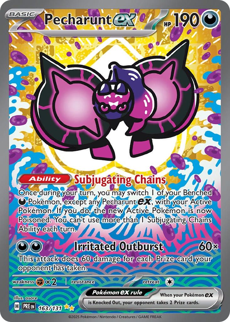 Pecharunt ex - Special Illustration Rare - Prismatic Evolutions - 163
