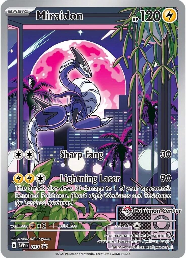Miraidon - Pokemon Center Promo - SV Black Star Promos - 13