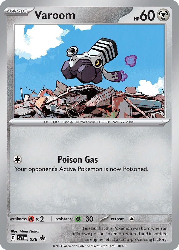 Varoom - Promo - SV Black Star Promos - 26