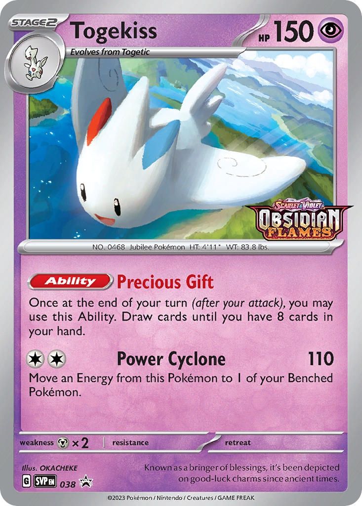 Togekiss - Promo - SV Black Star Promos - 38