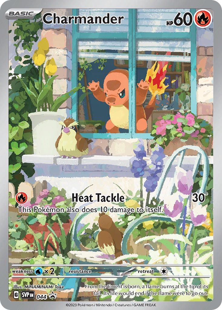 Charmander - Promo - SV Black Star Promos - 44