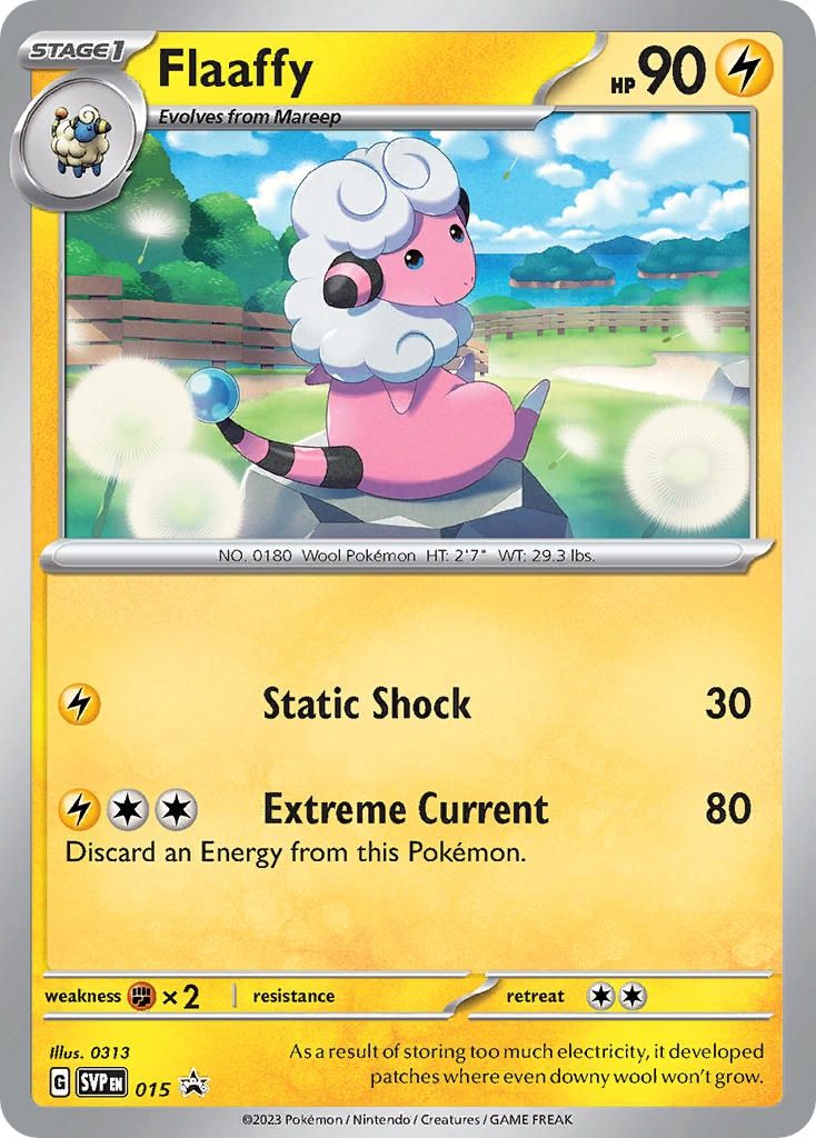 Flaaffy - Promo - SV Black Star Promos - 15