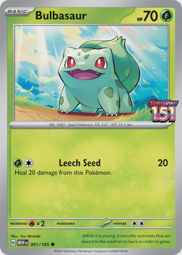 Bulbasaur - Common - 151 - 1