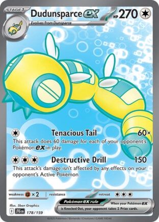 Dudunsparce ex - Ultra Rare - Journey Together - 178