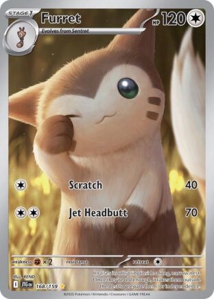 Furret - Illustration Rare - Journey Together - 168