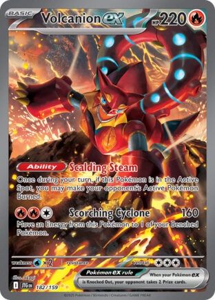 Volcanion ex - Special Illustration Rare - Journey Together - 182