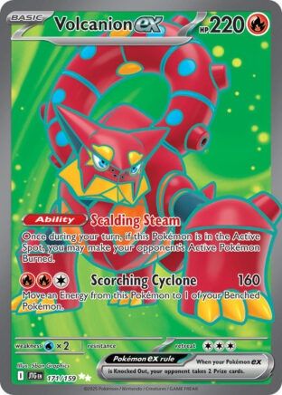 Volcanion ex - Ultra Rare - Journey Together - 171