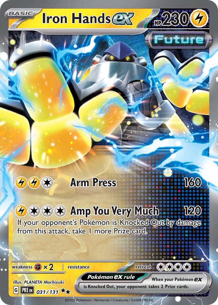 Iron Hands ex - Double Rare - Prismatic Evolutions - 31