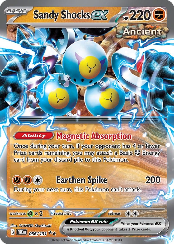 Sandy Shocks ex - Double Rare - Prismatic Evolutions - 56