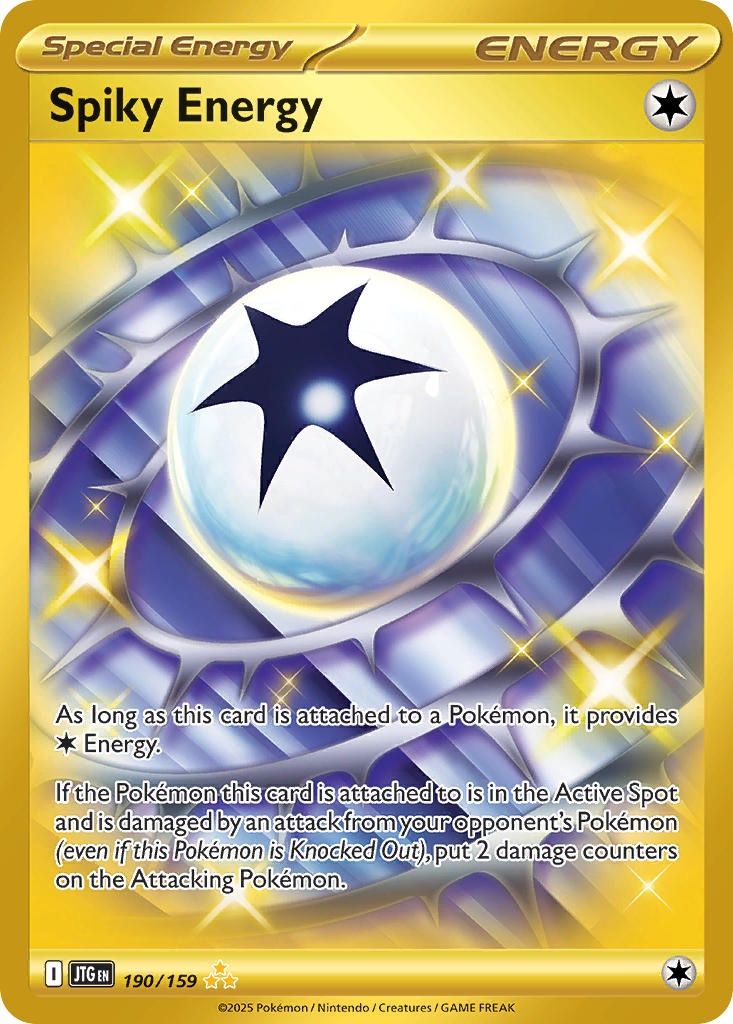 Spiky Energy - Secret Rare - Journey Together - 190