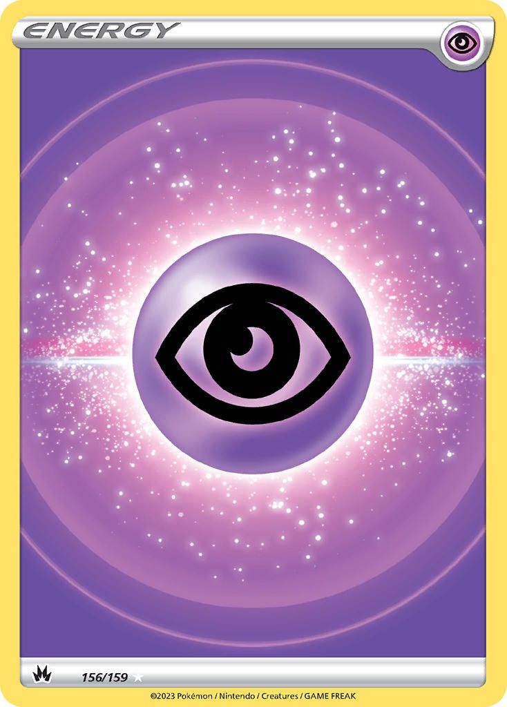 Psychic Energy - Ultra Rare - Crown Zenith - 156