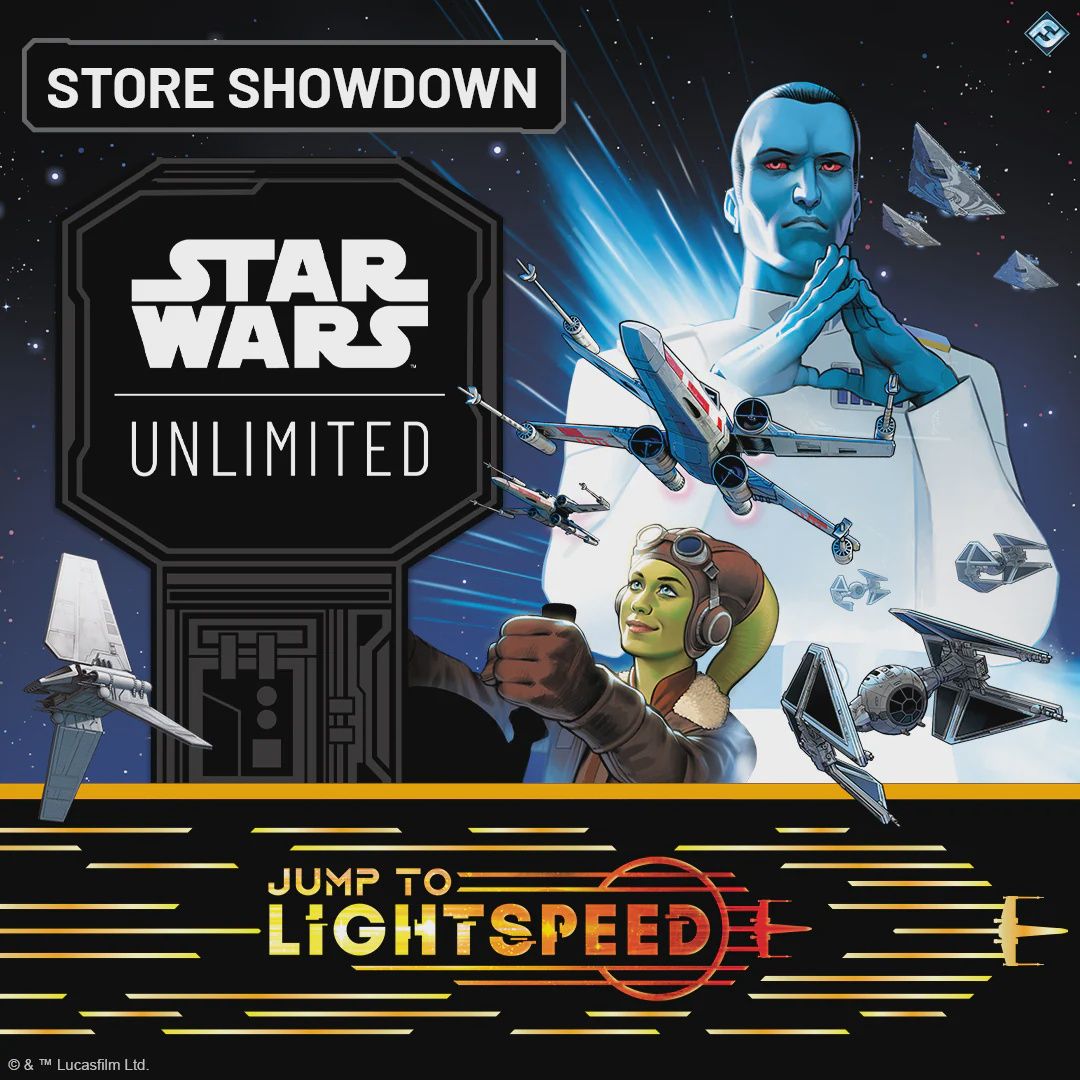 Star Wars Unlimited Store Showdown Saturday 10th MAY (12:30pm start)