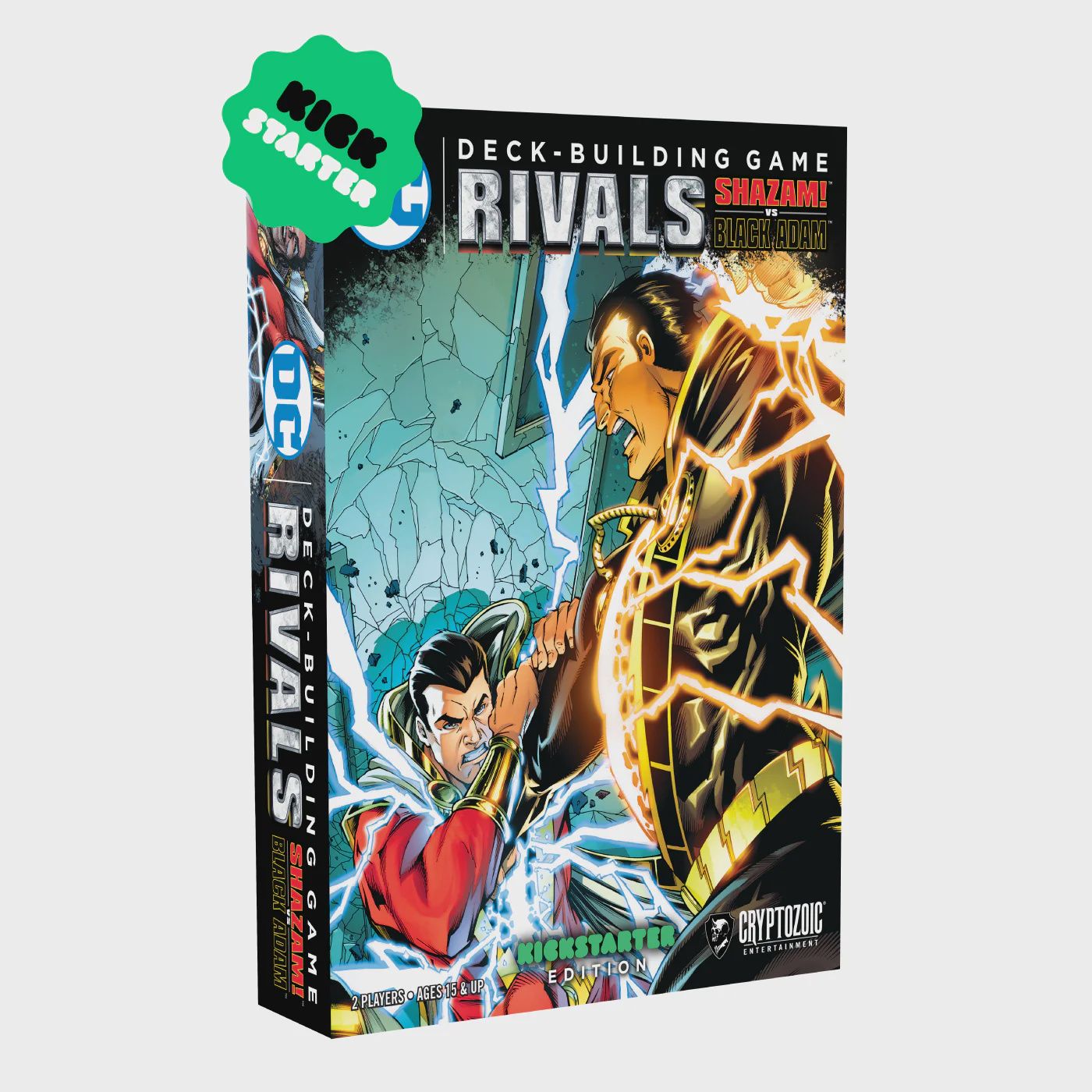 DC Deck-Building Game Rivals - Shazam vs Black Adam - Kickstarter Exclusive