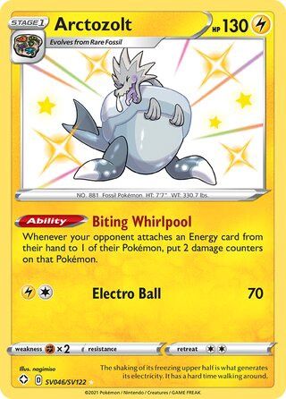 Arctozolt - Secret Rare - Shining Fates - SV46