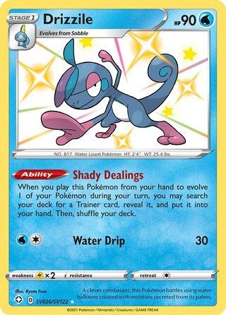 Drizzile - Secret Rare - Shining Fates - SV26