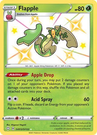 Flapple - Secret Rare - Shining Fates - SV13