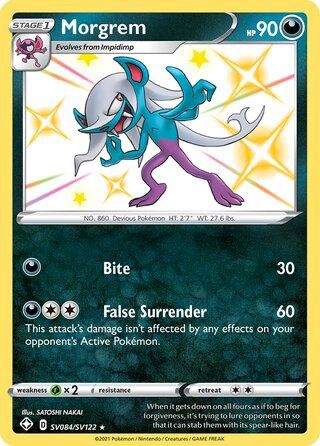 Morgrem - Secret Rare - Shining Fates - SV84