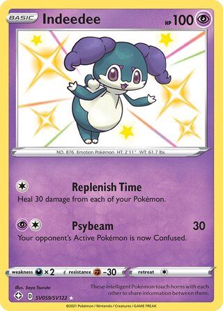 Indeedee - Secret Rare - Shining Fates - SV59