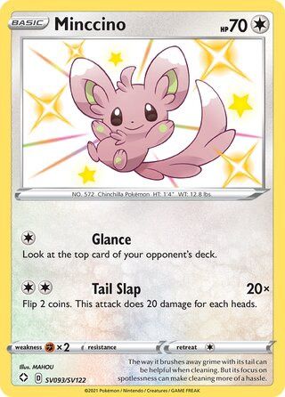 Minccino - Secret Rare - Shining Fates - SV93