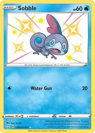 Sobble - Secret Rare - Shining Fates - SV25