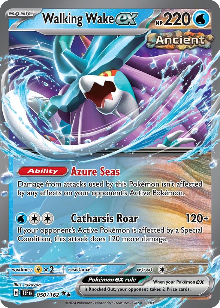 Walking Wake ex - Double Rare - Temporal Forces - 50