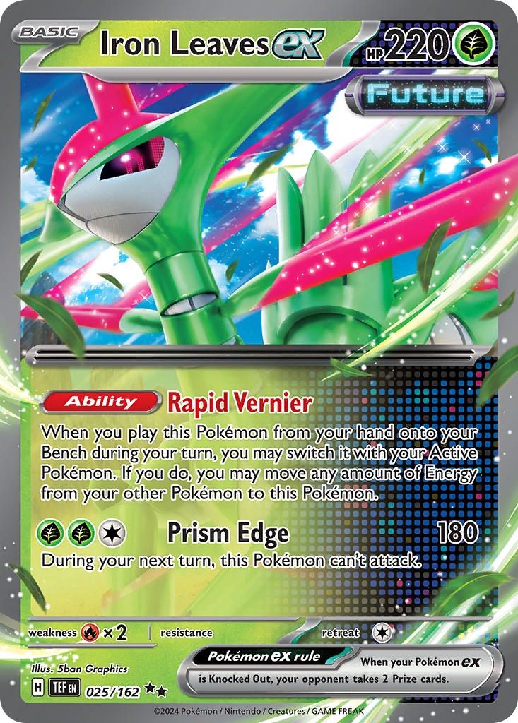 Iron Leaves ex - Double Rare - Temporal Forces - 25