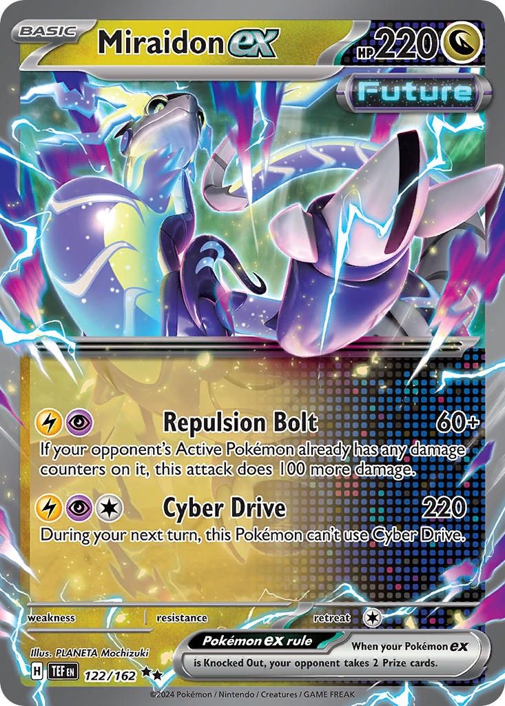 Miraidon ex - Double Rare - Temporal Forces - 122