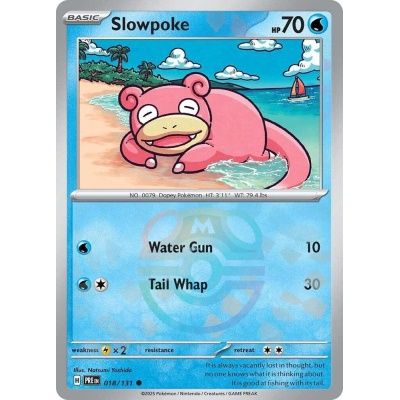 Slowpoke - Common - Prismatic Evolutions - 18, Rarity: Master Ball
