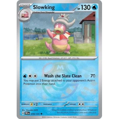 Slowking - Uncommon - Prismatic Evolutions - 19, Rarity: Master Ball