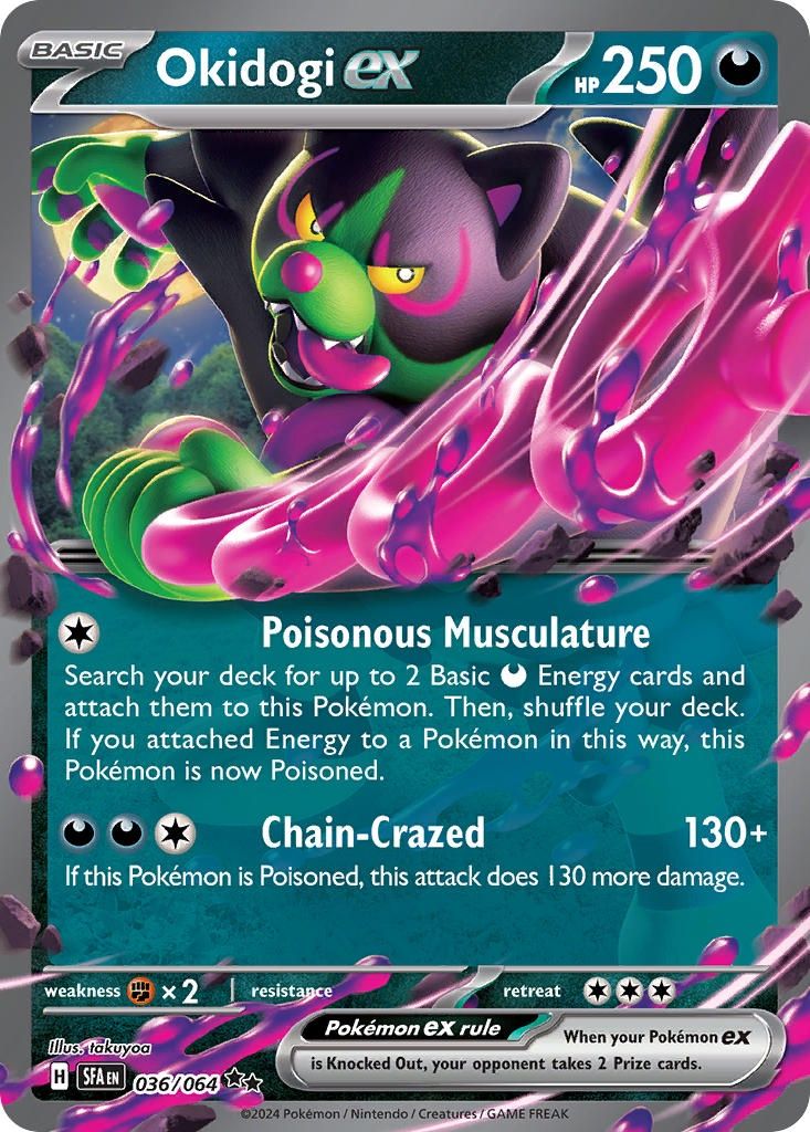 Okidogi ex - Double Rare - Shrouded Fable - 36