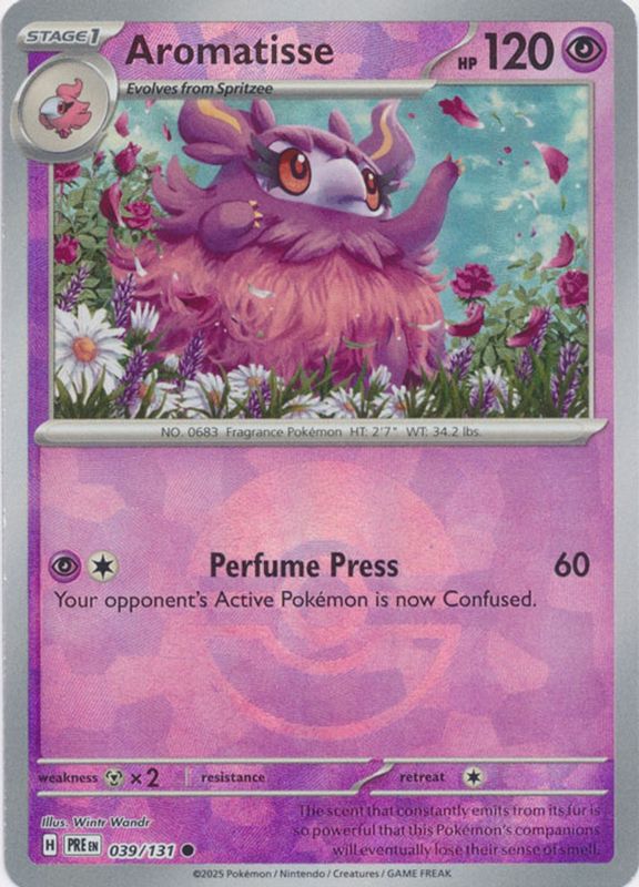 Aromatisse - Common - Prismatic Evolutions - 39