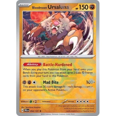 Bloodmoon Ursaluna - Rare - Prismatic Evolutions - 54
